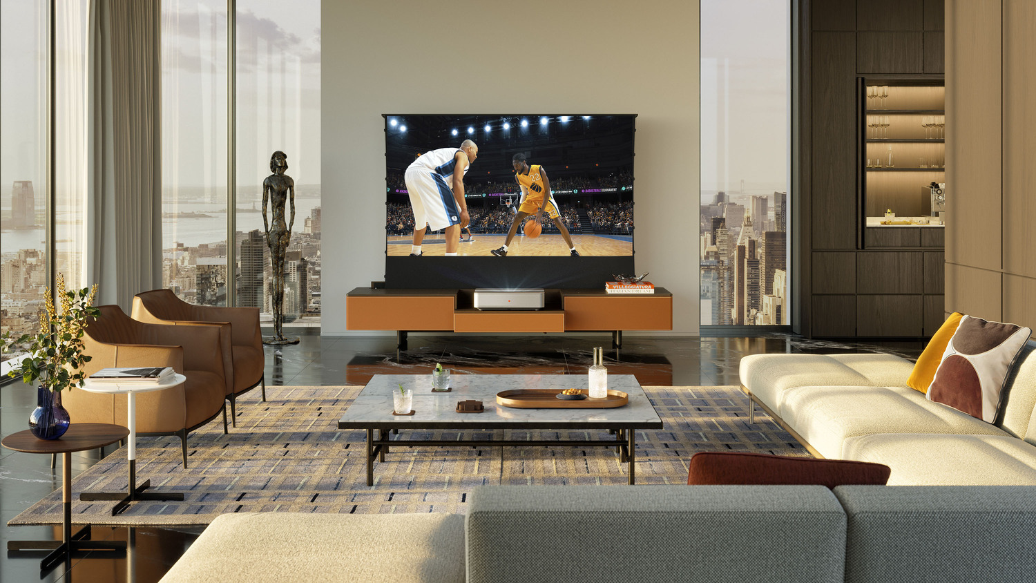 Poltrona Frau Fidelio Multimedia Cabinet Or Leica