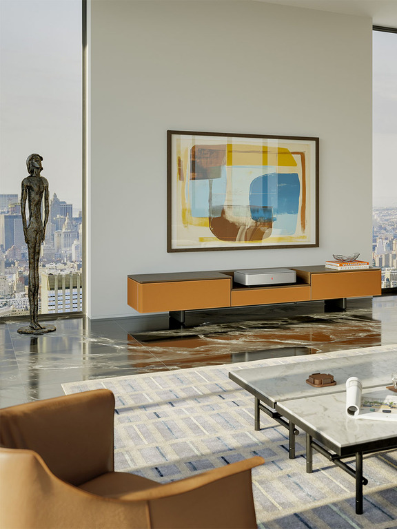 Poltrona Frau Fidelio Multimedia Cabinet Or Leica