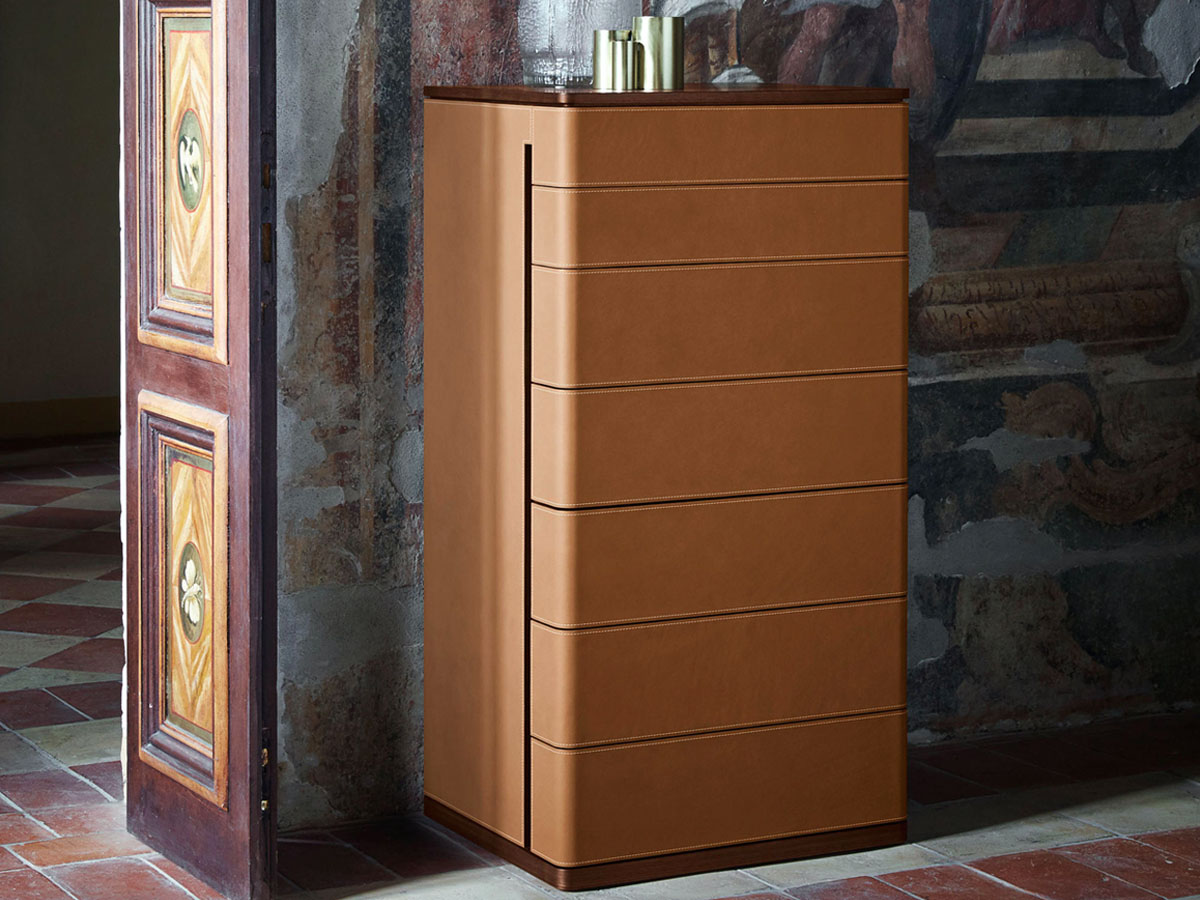 Poltrona Frau Fidelio Notte High Chest Of Drawers