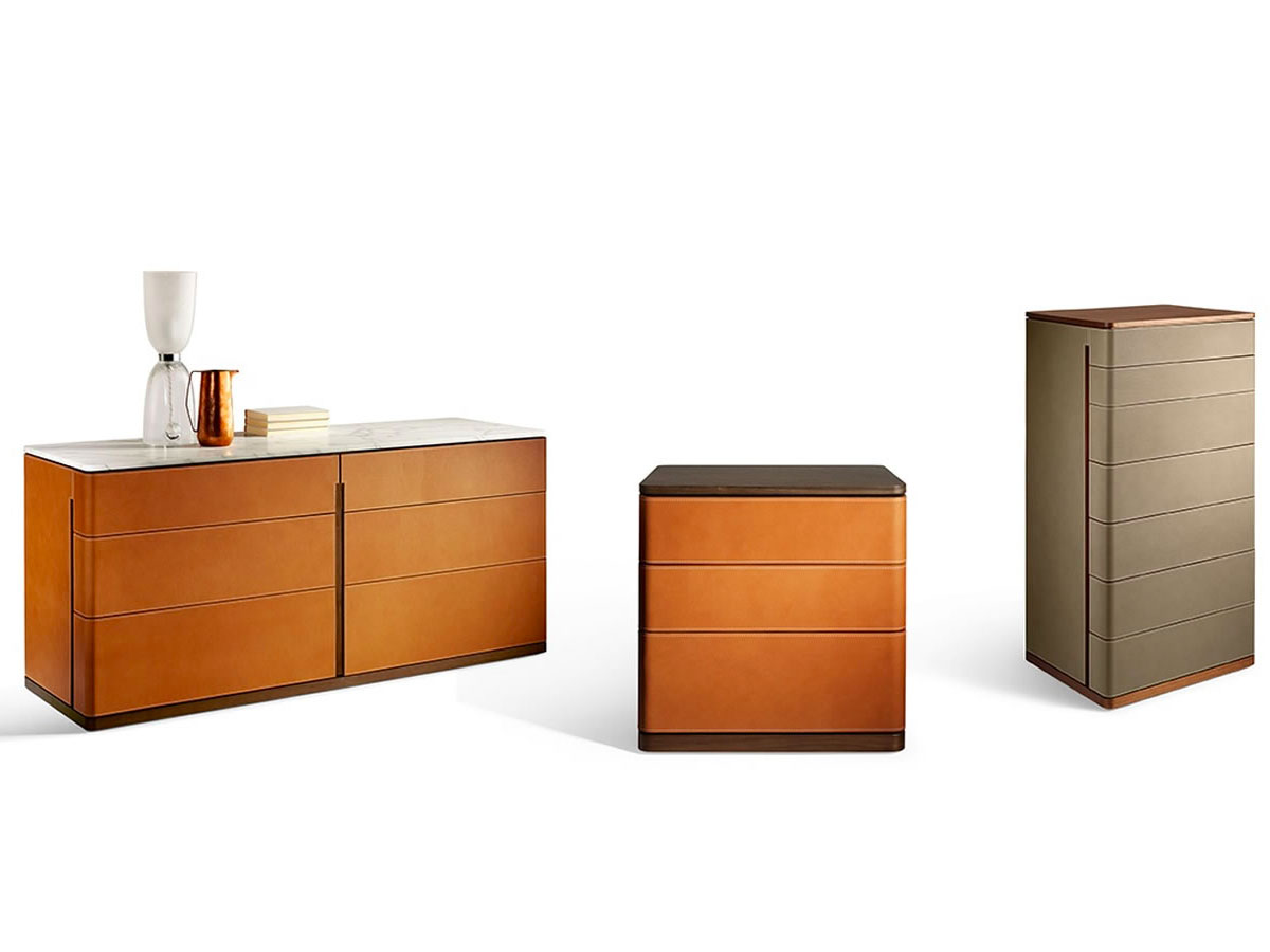 Poltrona Frau Fidelio Notte High Chest Of Drawers