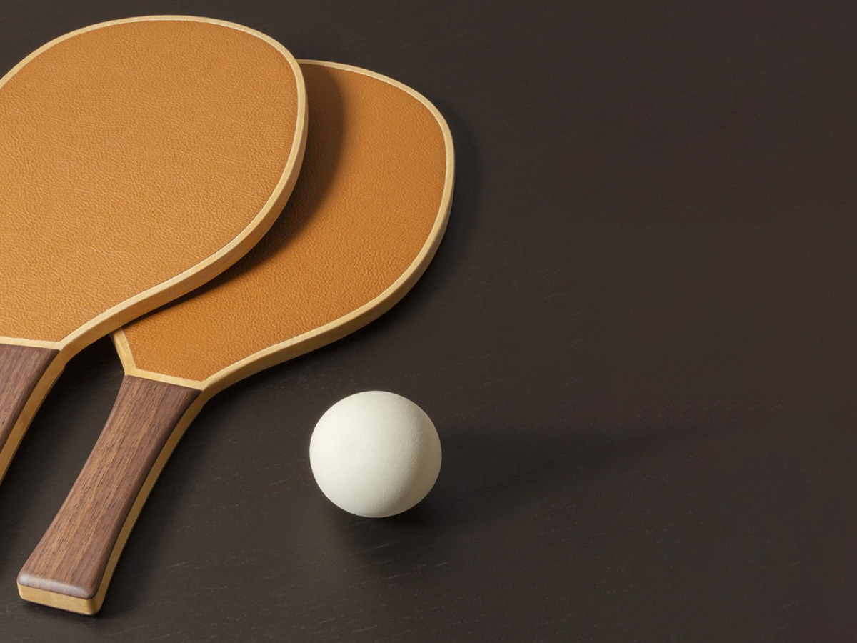 Poltrona Frau Fitness Collection Rackets With Ball