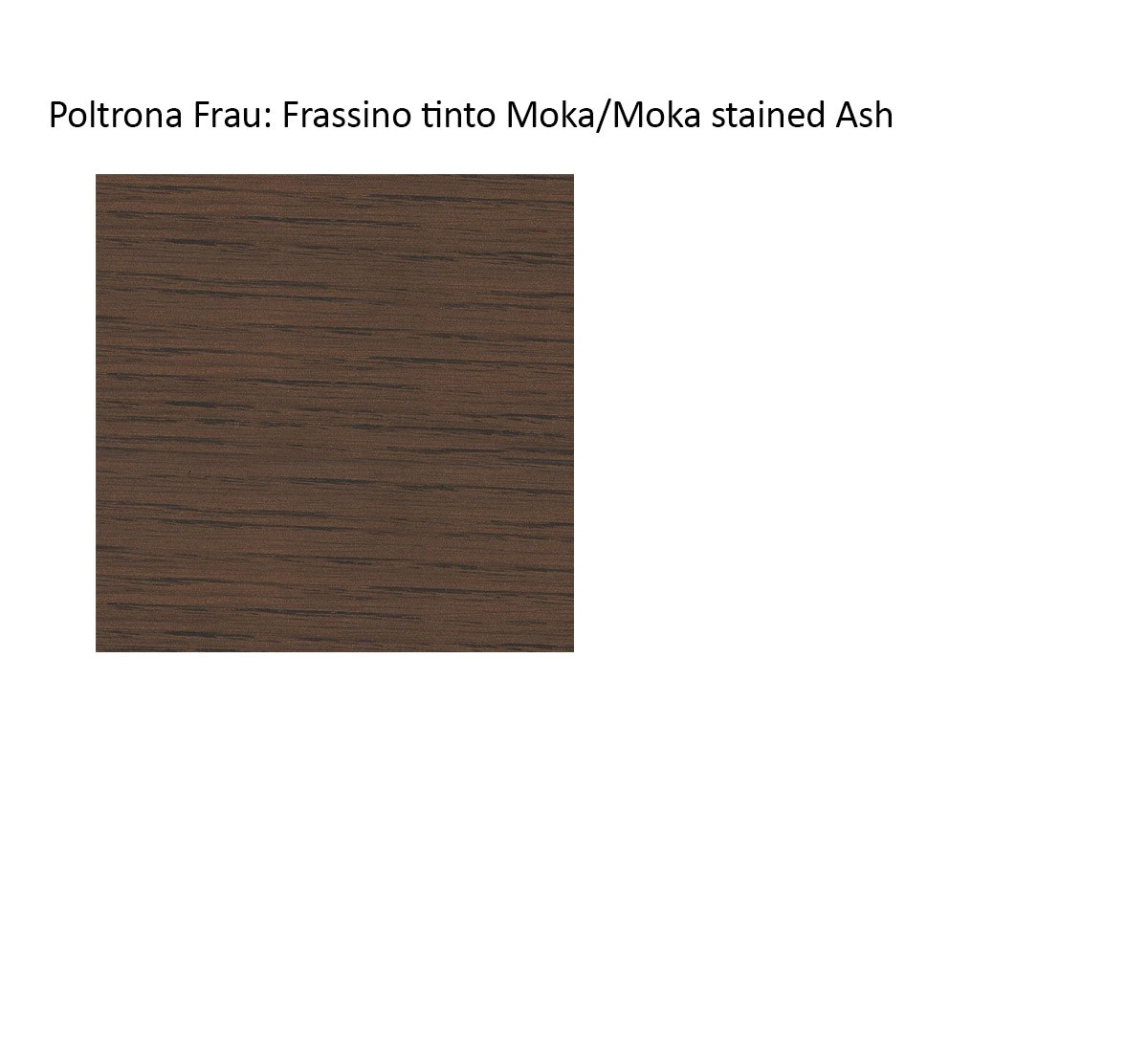 Poltrona Frau Fred Desk Saddle Extra Moka Stained Ash