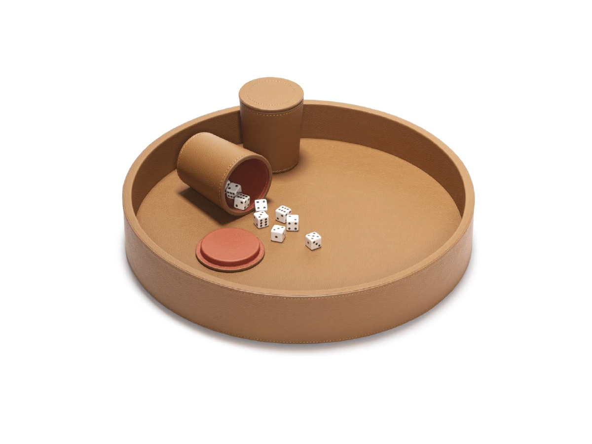 Poltrona Frau Games Collection Dice Set Tray