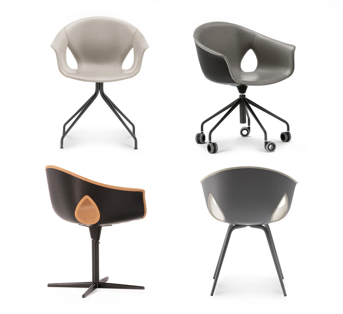 Poltrona Frau Ginger Ale Office Chair