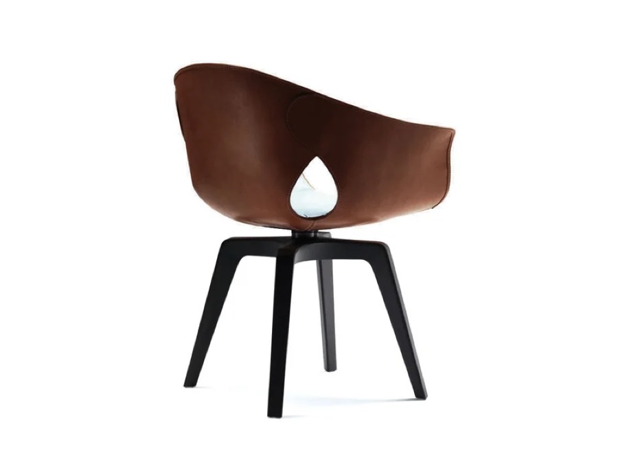 Poltrona Frau Ginger Ale Armchair 4 Legs