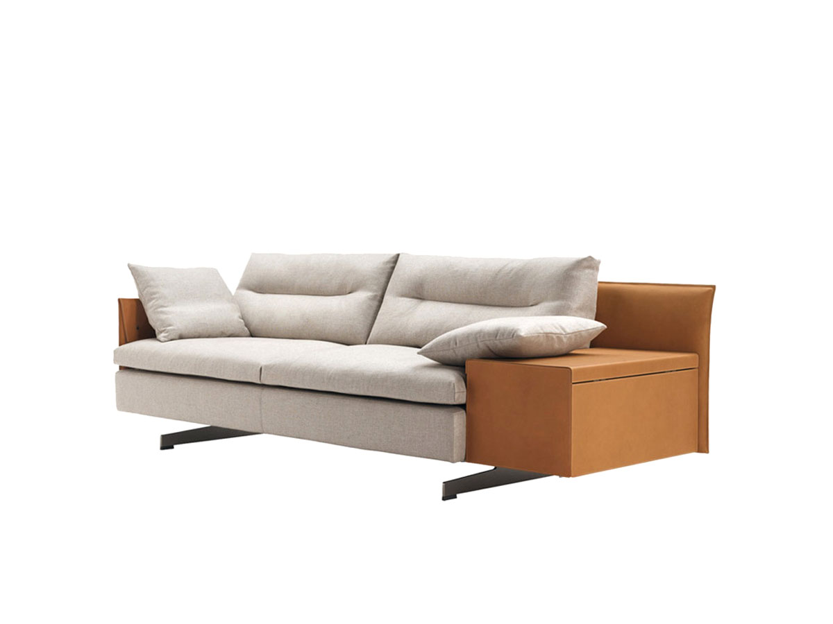 Poltrona Frau Grantorino 2 Seater Large Asymmetrical