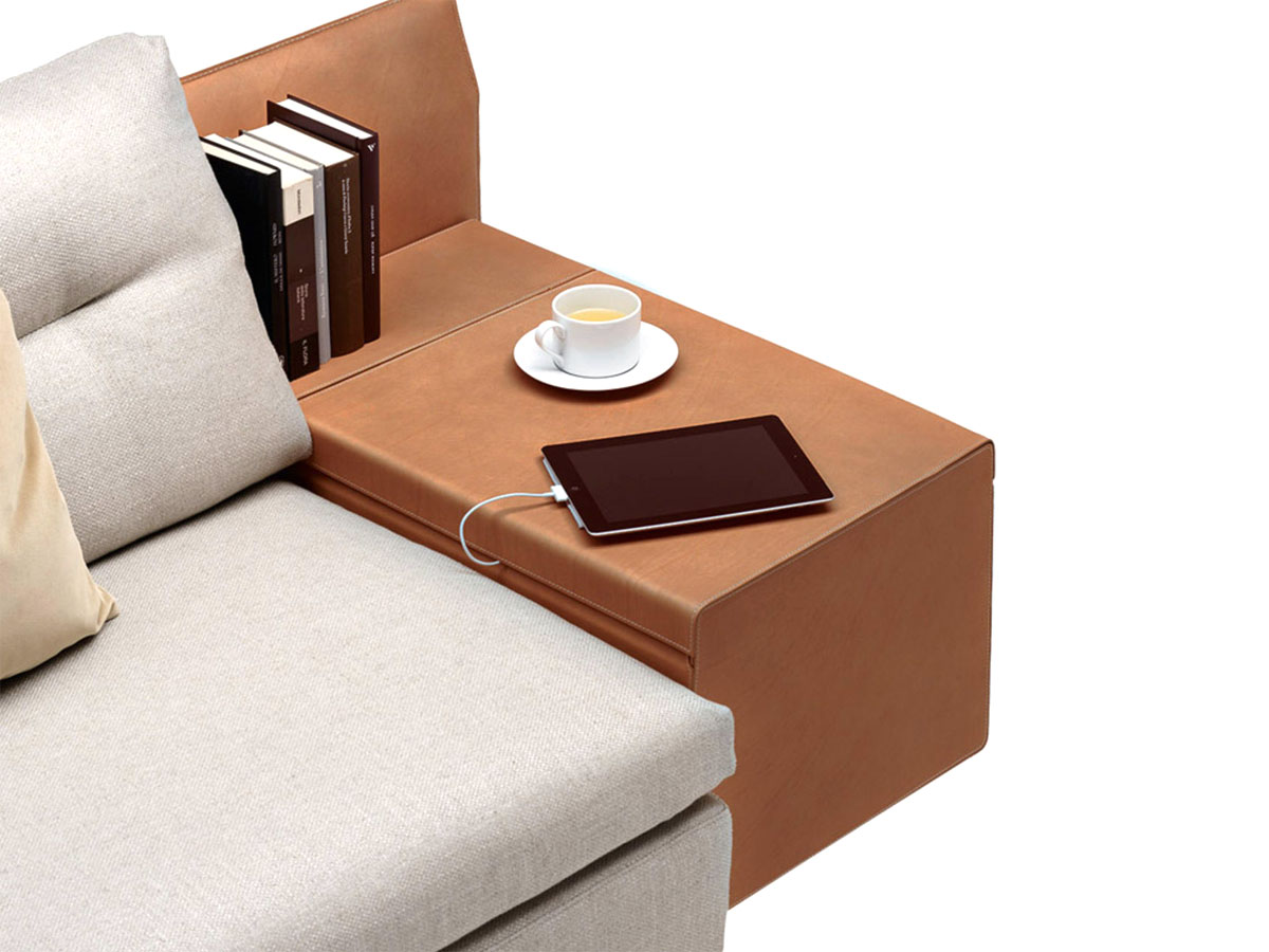 Poltrona Frau Grantorino 3 Seater Large Asymmetrical