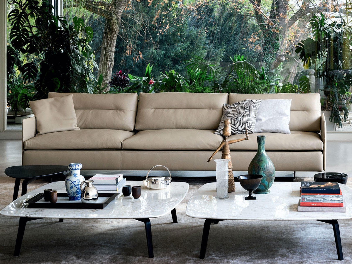 Poltrona Frau Grantorino 2 Seater Sofa High Arms