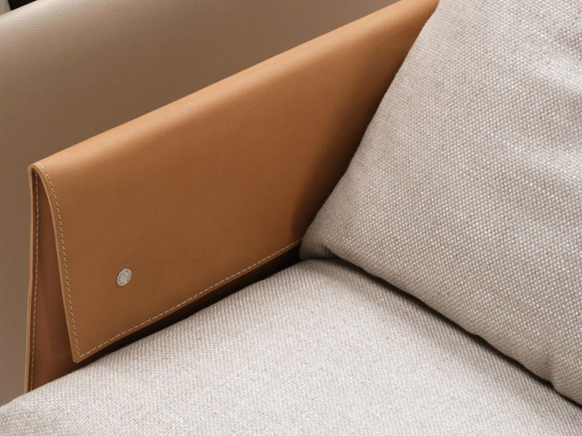 Poltrona Frau Grantorino 2 Seater Sofa High Arms