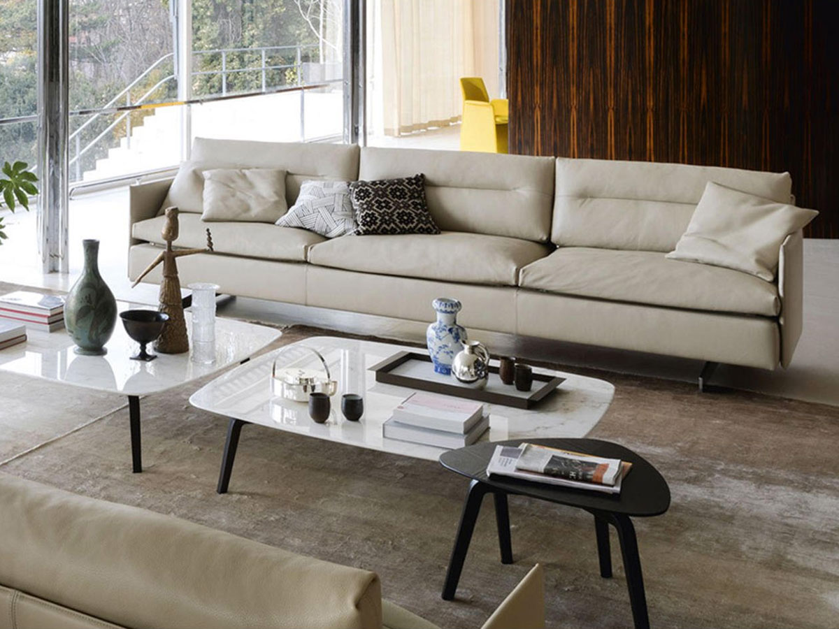 Poltrona Frau Grantorino 2 Seater Sofa High Arms