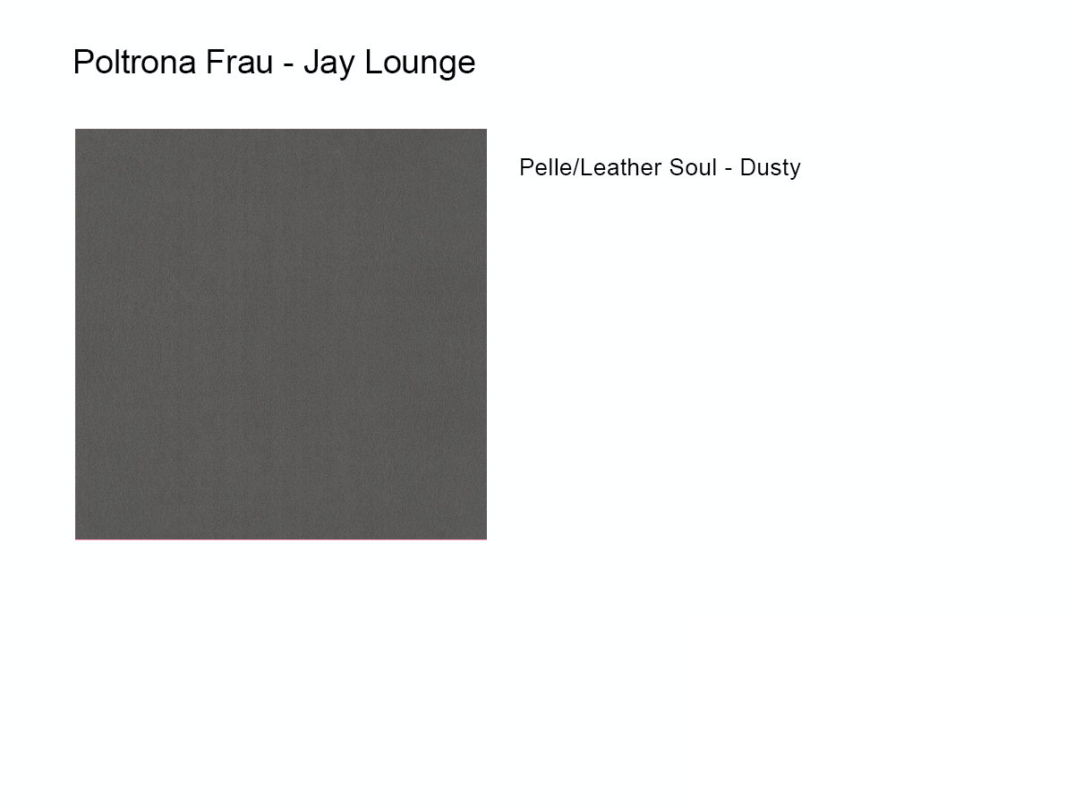 Poltrona Frau Jay Pouf Soul Dusty