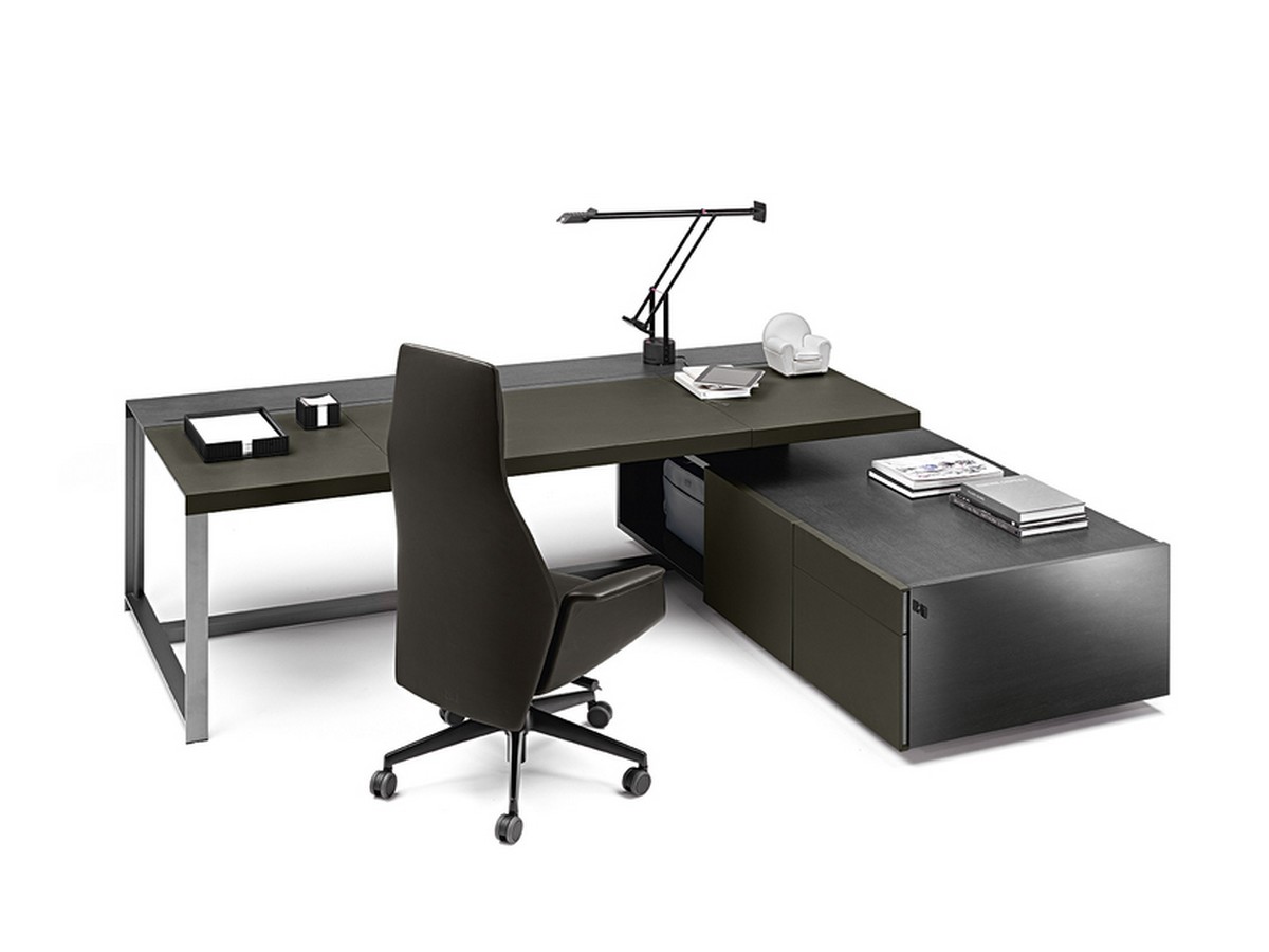 Poltrona Frau Jobs Easy Desk Guest Area Office