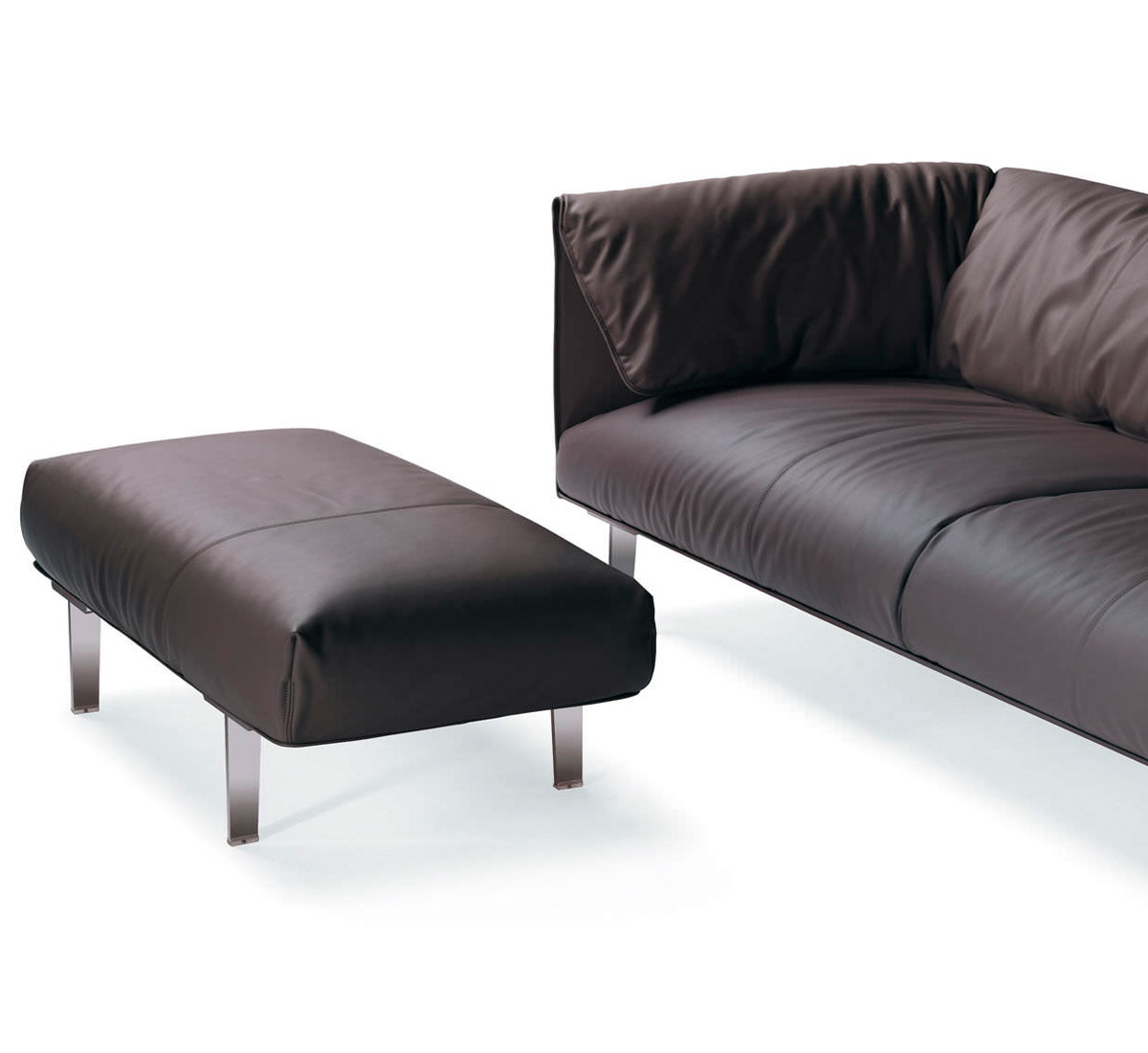 Poltrona Frau John John Sofa Leather Fraur Color System