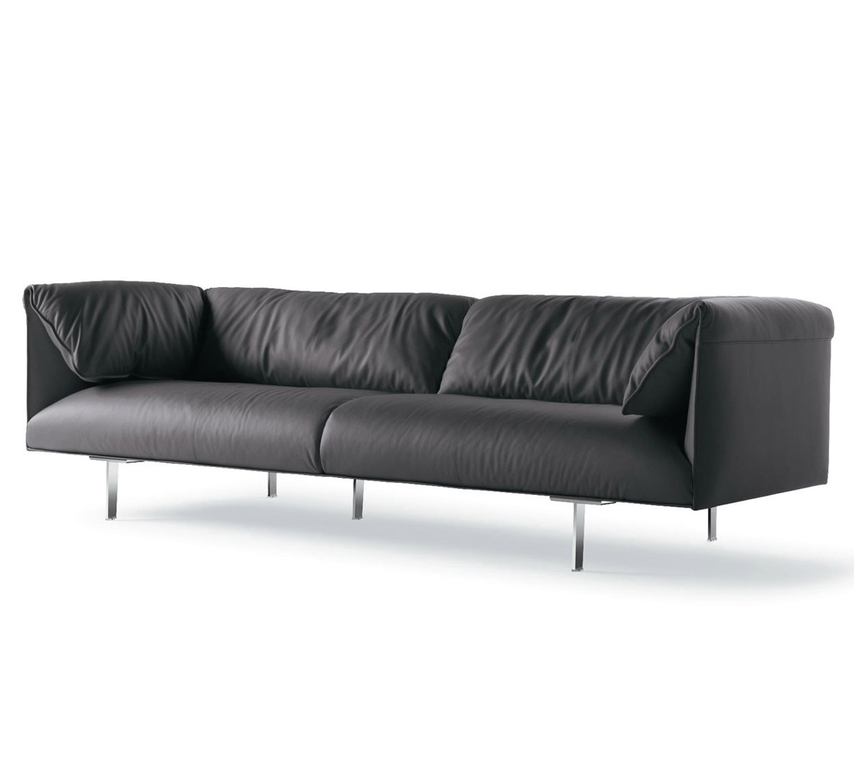 Poltrona Frau John John Sofa Leather Fraur Color System
