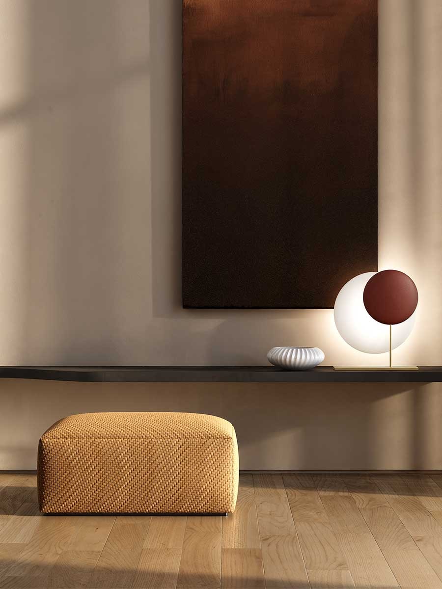 Poltrona Frau Kubaya Pouf