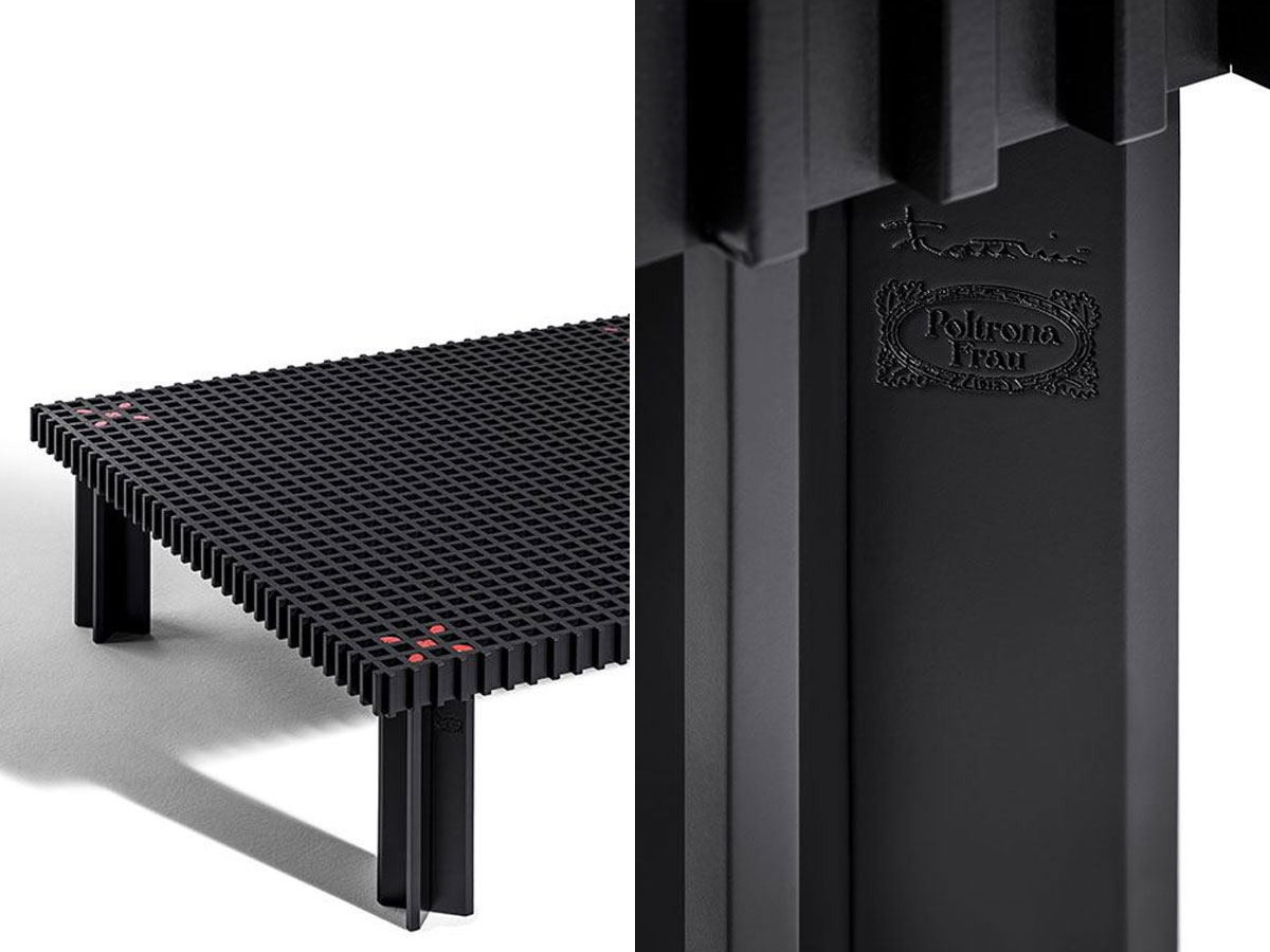 Poltrona Frau Kyoto Coffee Table Black