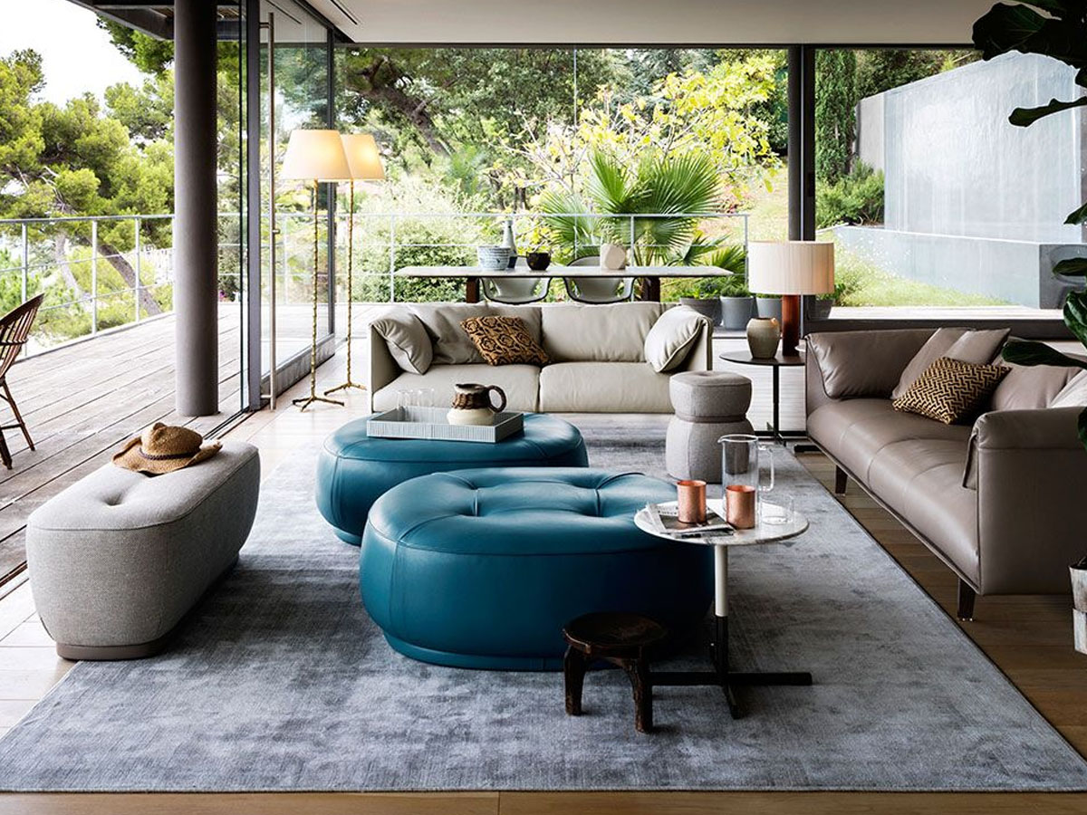 Poltrona Frau Lepli Pouf With Container