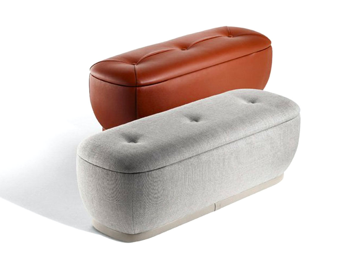 Poltrona Frau Lepli Pouf With Container