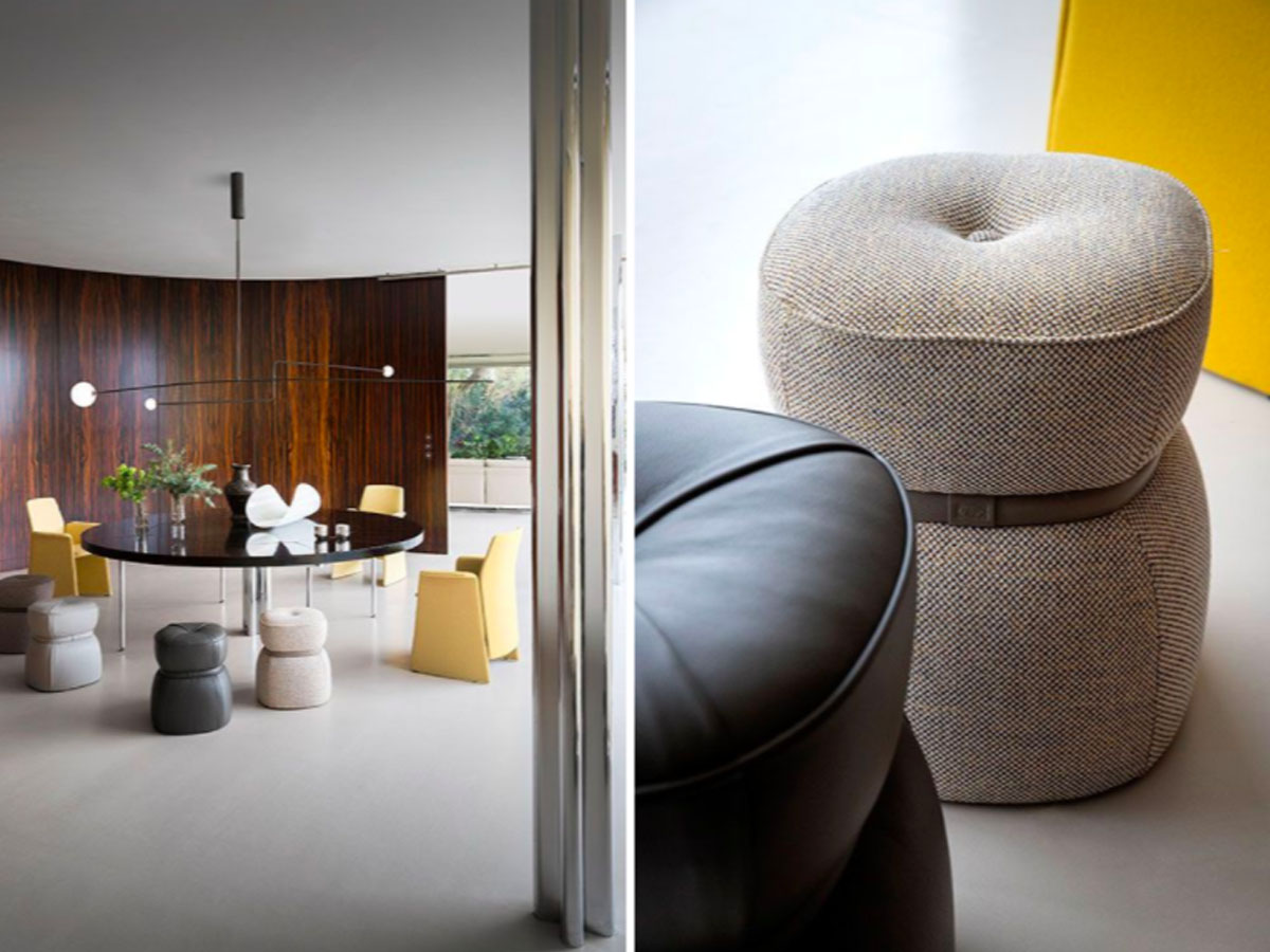Poltrona Frau Lepli Stool