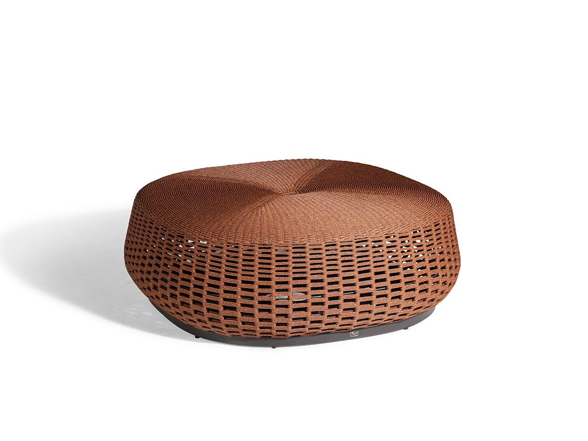 Poltrona Frau Lepli Outdoor Pouf L 106 Cm