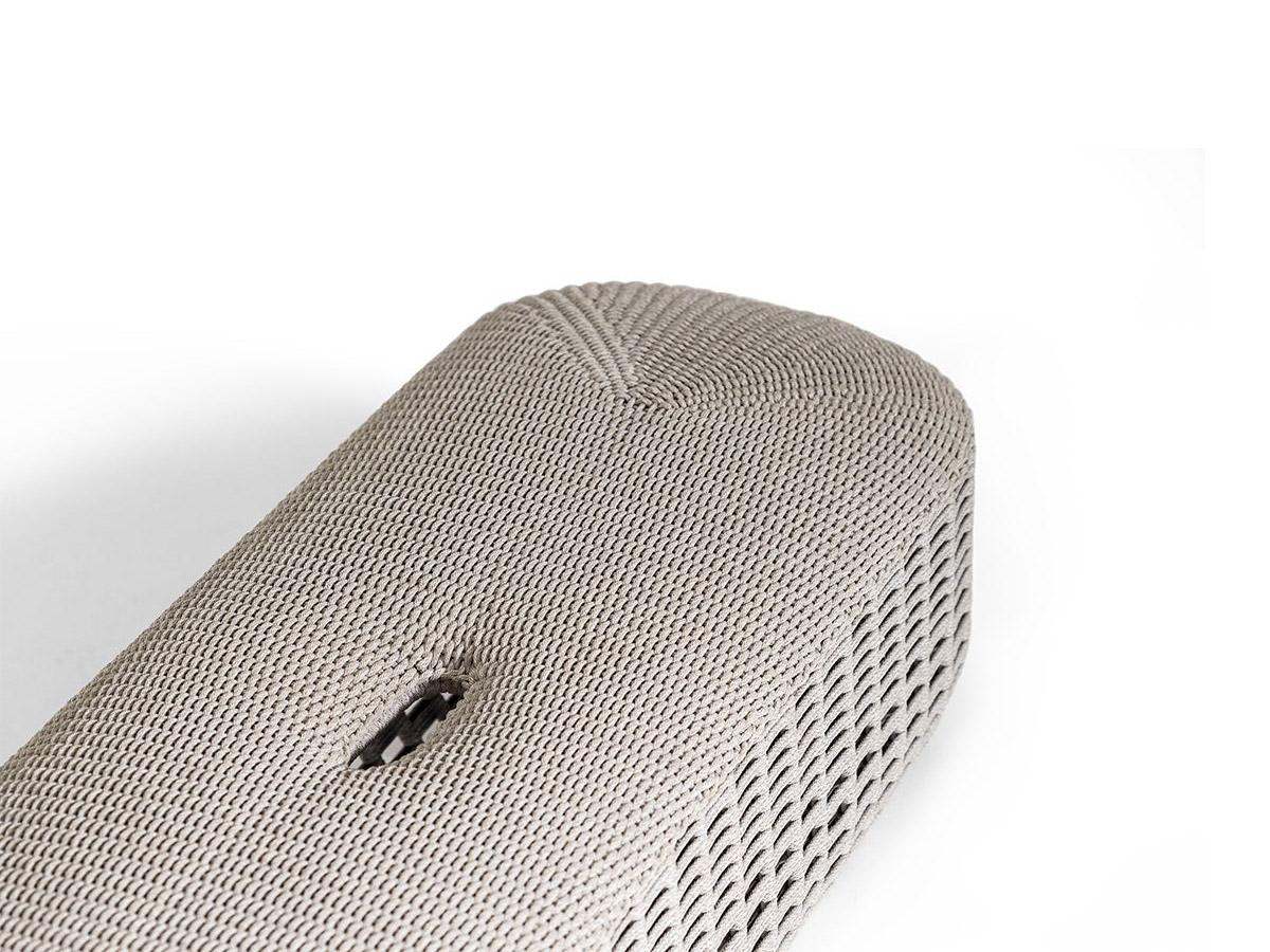 Poltrona Frau Lepli Outdoor Pouf L 121 Cm