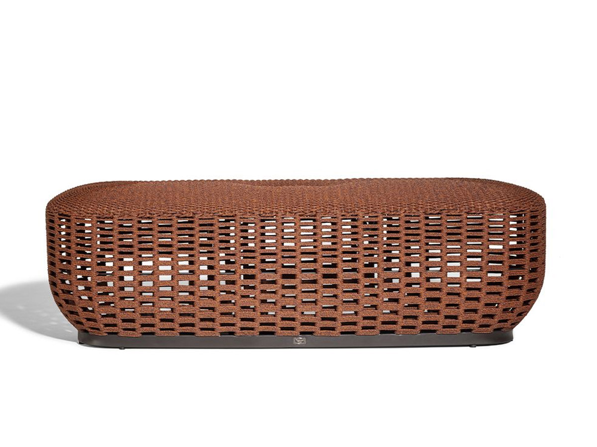 Poltrona Frau Lepli Outdoor Pouf L 121 Cm