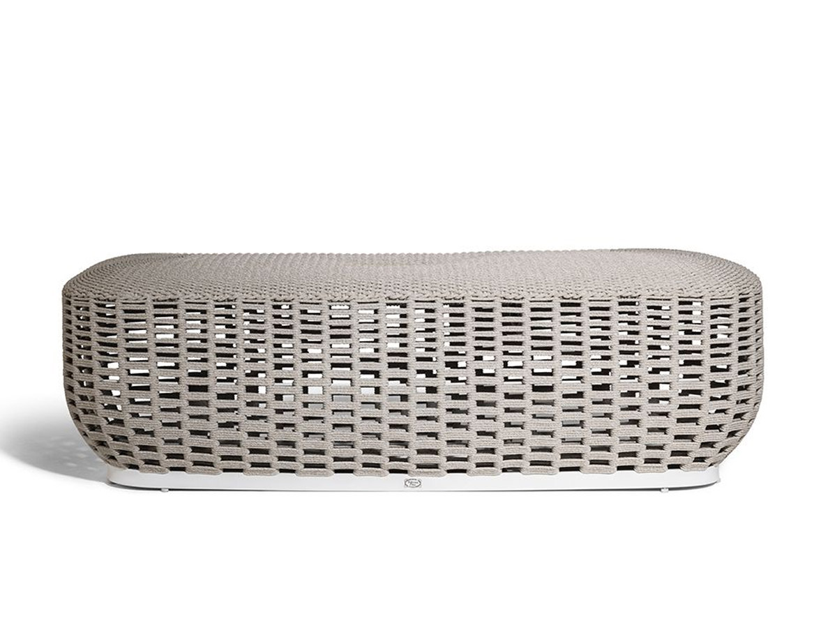 Poltrona Frau Lepli Outdoor Pouf L 121 Cm