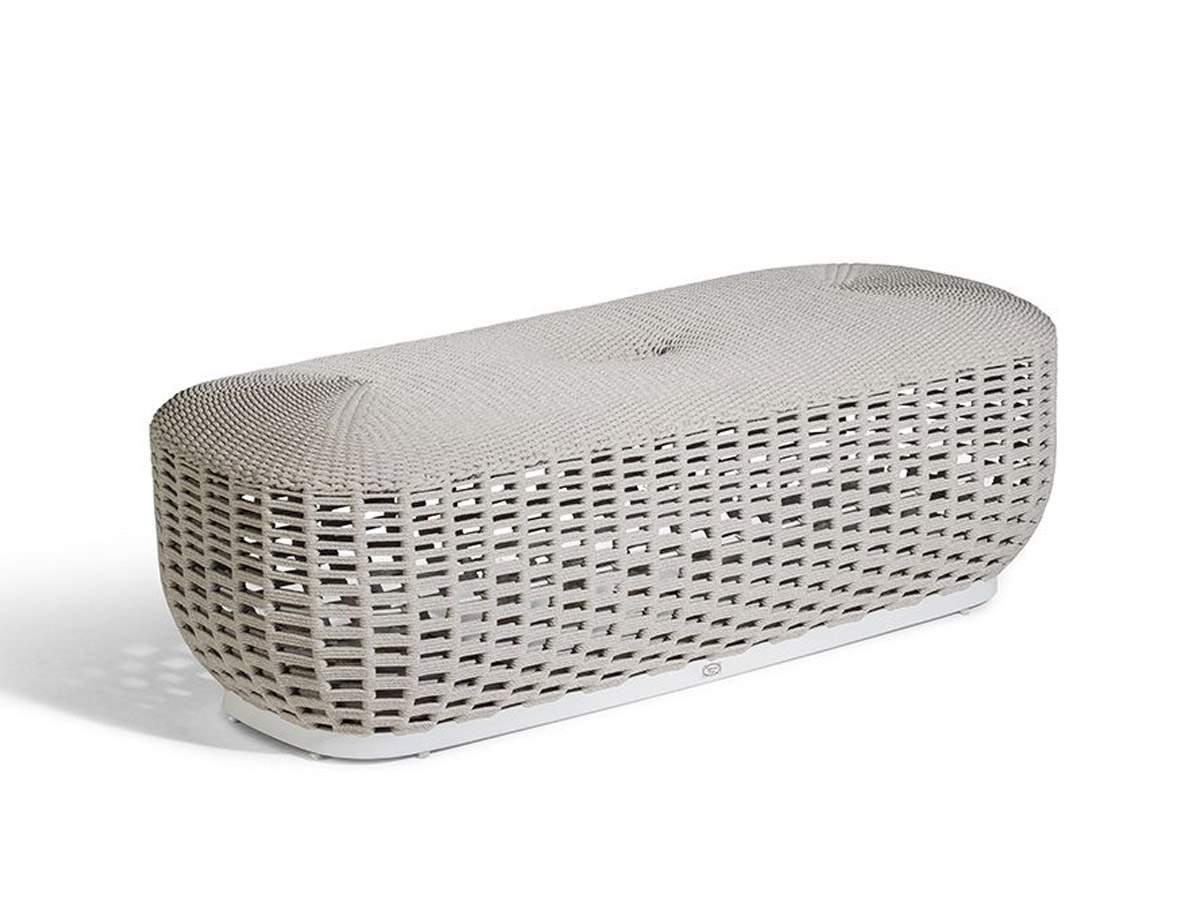 Poltrona Frau Lepli Outdoor Pouf L 121 Cm