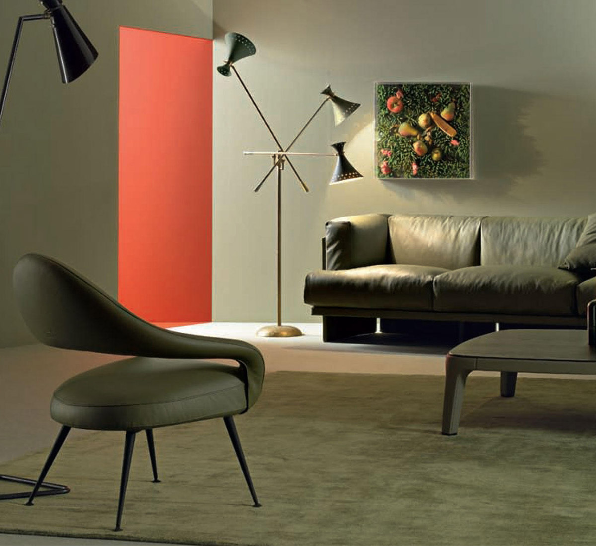 Poltrona Frau Letizia Armchair