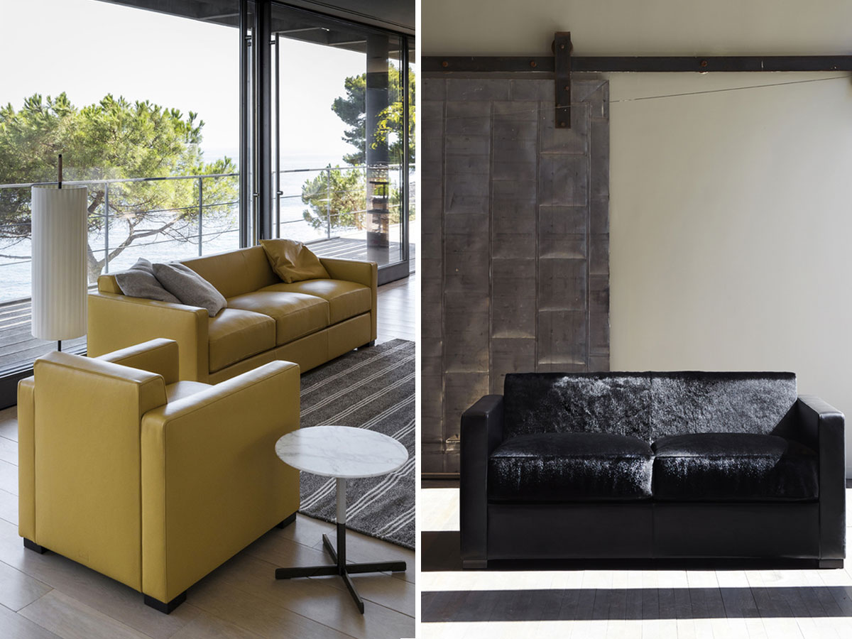 Poltrona Frau Linea A Sofa