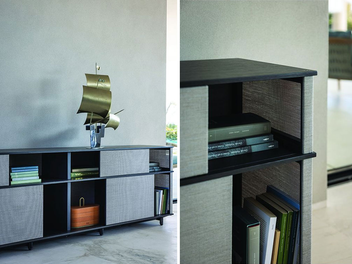 Poltrona Frau Lloyd Tex Low Cabinet