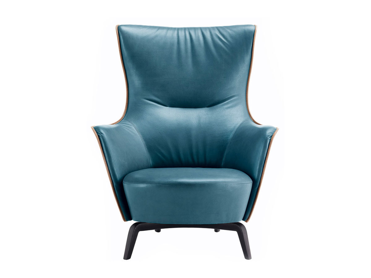 Poltrona Frau Mamy Blue Armchair