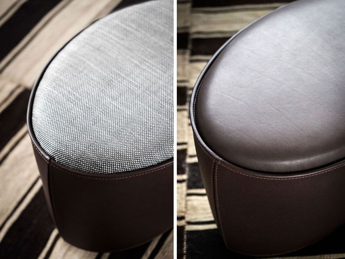 Poltrona Frau Mamy Blue Ottoman