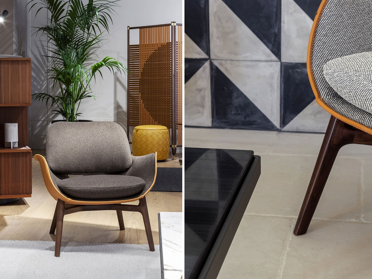 Poltrona Frau Martha Armchair