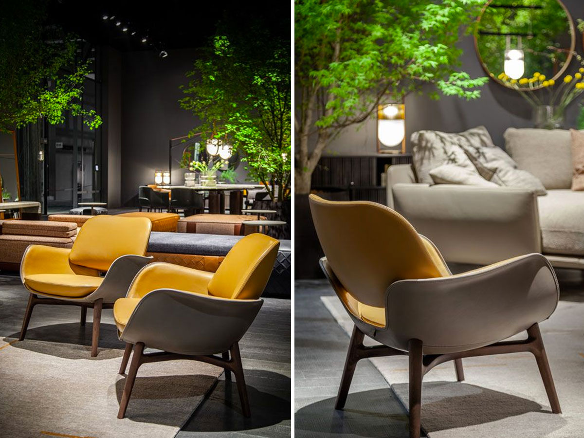 Poltrona Frau Martha Armchair
