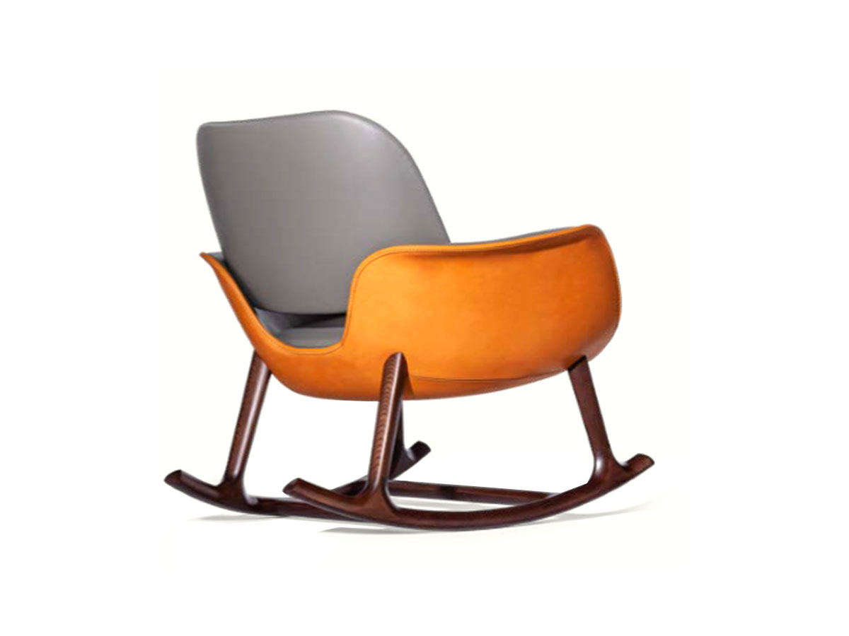 Poltrona Frau Martha Rocking Armchair