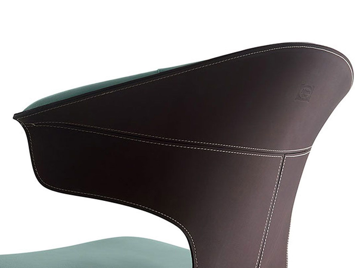 Poltrona Frau Montera Armchair Saddle Extra Pelle Fraur