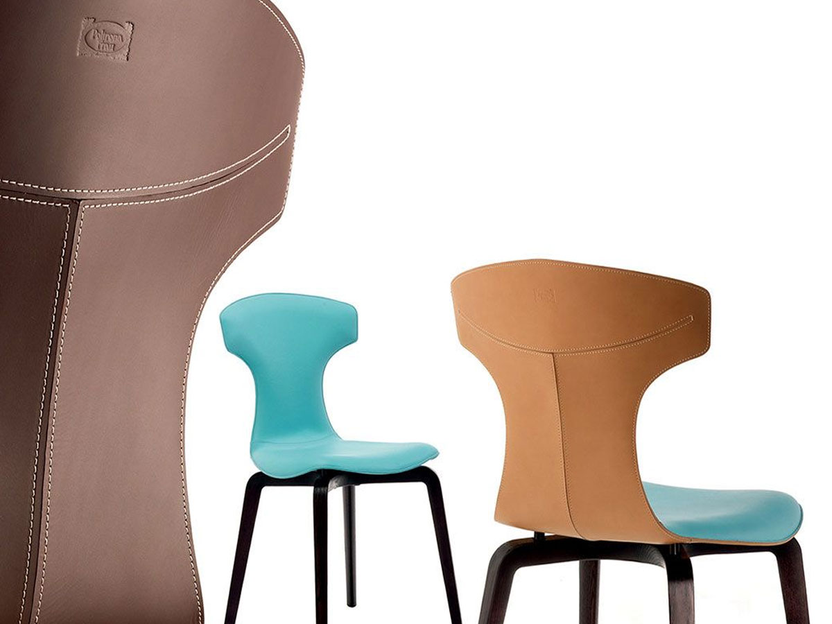 Poltrona Frau Montera Chair Saddle Extra Leather Fraur