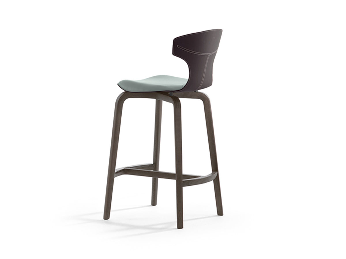 Poltrona Frau Montera Stool Saddle Extra Leather Fraur