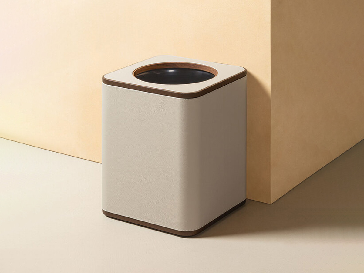 Poltrona Frau Office Collection Wastepaper Bin