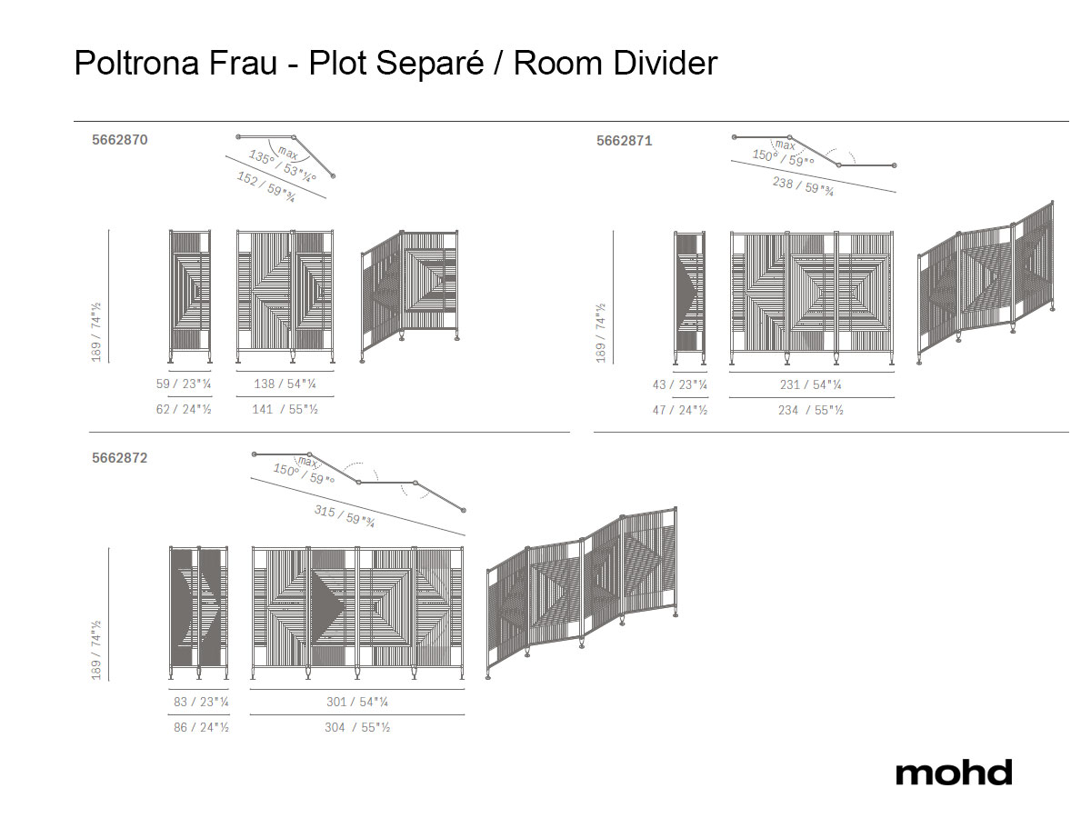 Poltrona Frau Plot Modular Room Dividers