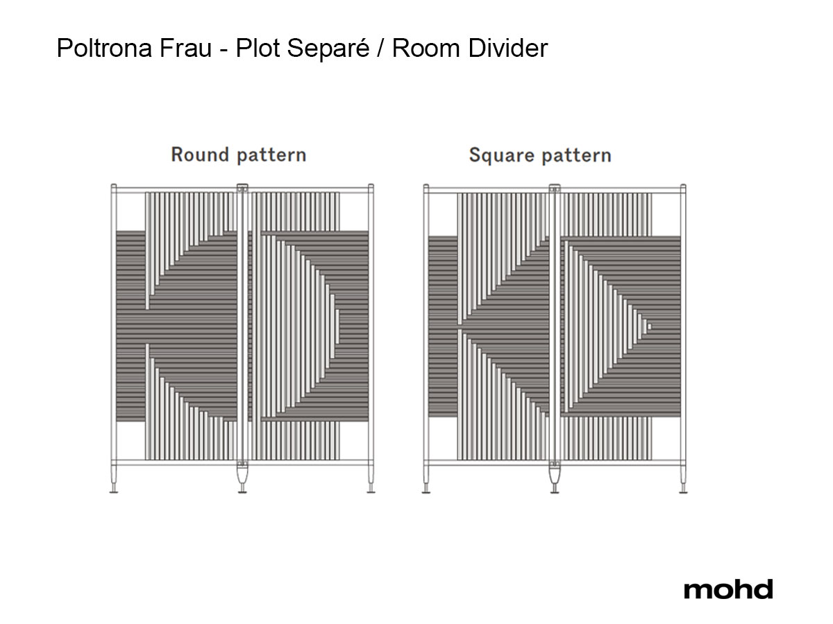 Poltrona Frau Plot Modular Room Dividers
