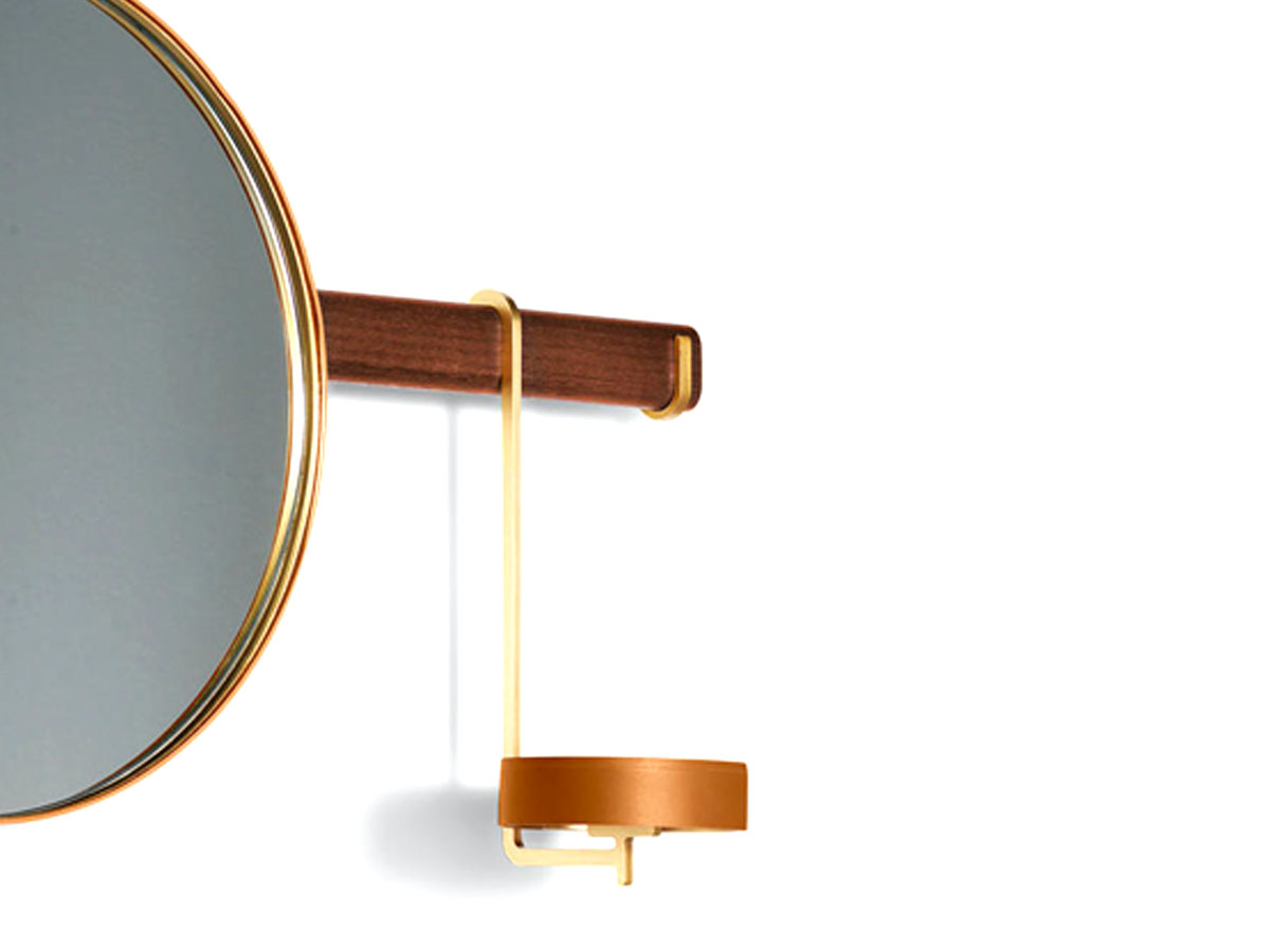 Poltrona Frau Ren Collection Wall Mirror Coat Rack
