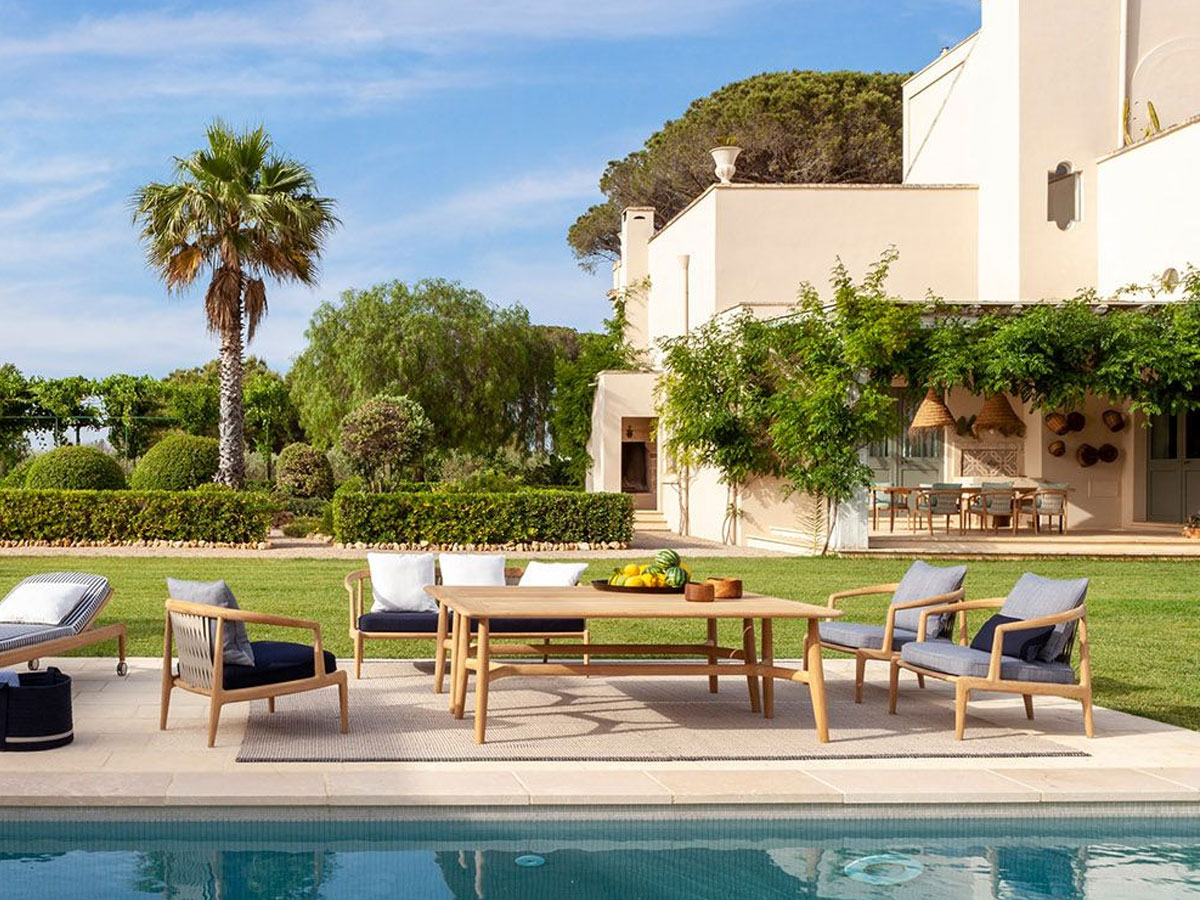 Poltrona Frau The Secret Garden Outdoor Table H 63