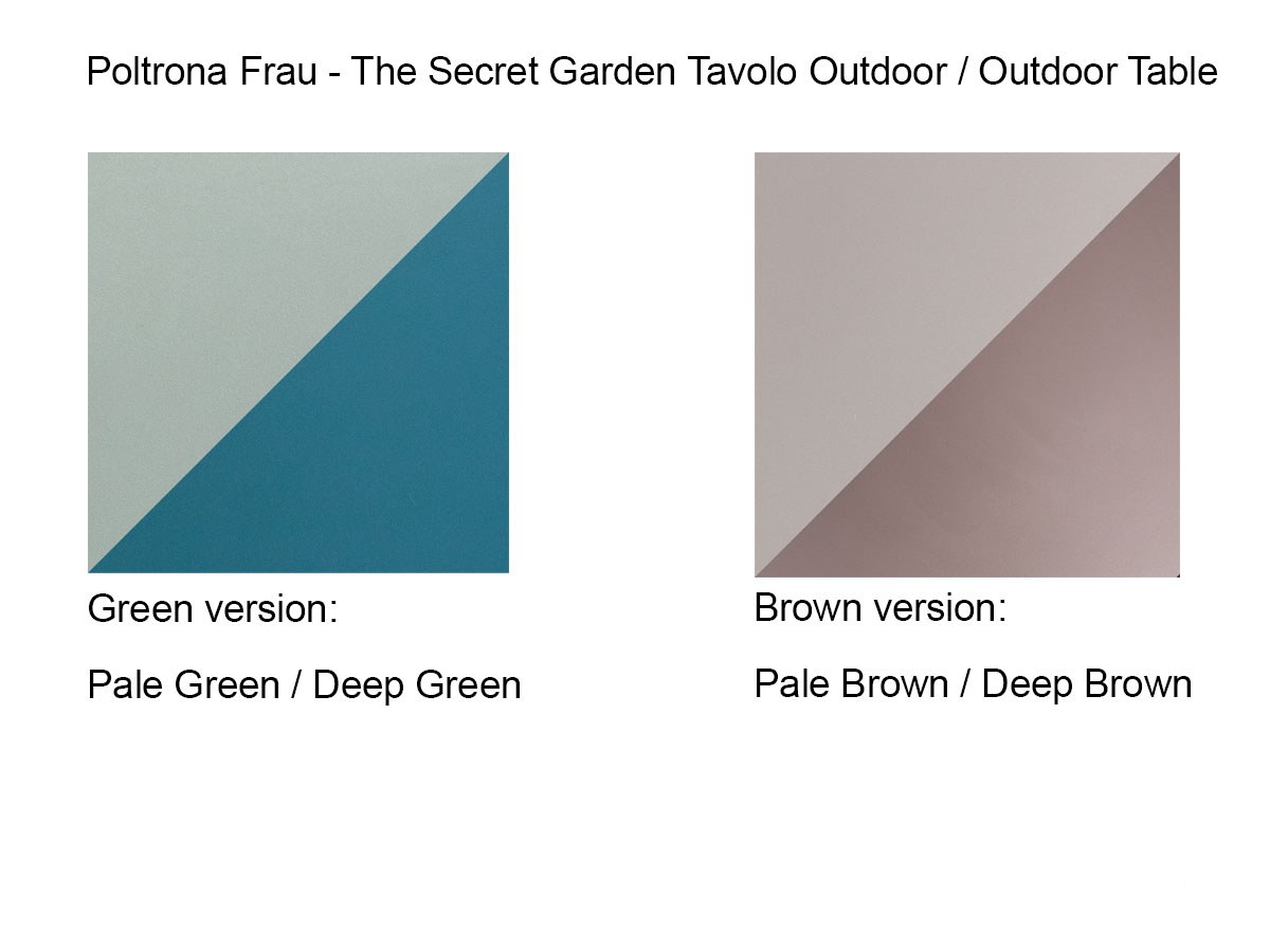 Poltrona Frau The Secret Garden Outdoor Table H 75