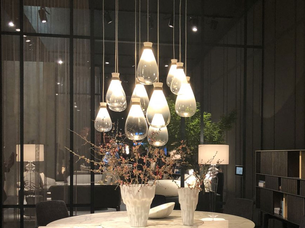 Poltrona Frau Soffi Medium Suspension Lamp