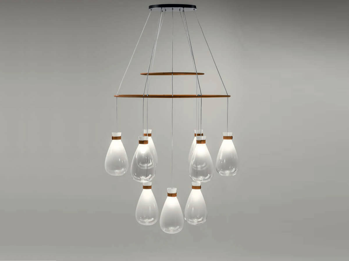 Poltrona Frau Soffi Chandelier Suspension Lamp
