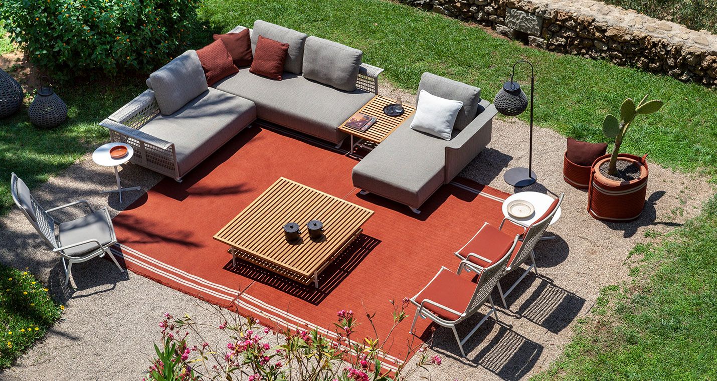 Poltrona Frau Solaria Outdoor Sofa Collection