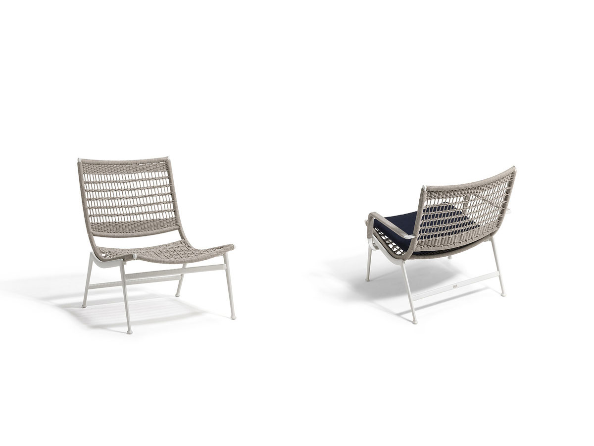 Poltrona Frau Solaria Outdoor Low Armchair
