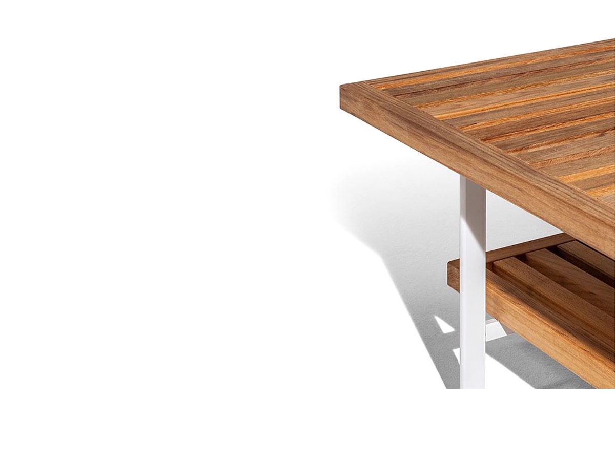 Poltrona Frau Solaria Outdoor Coffee Table With Double Top 120x120
